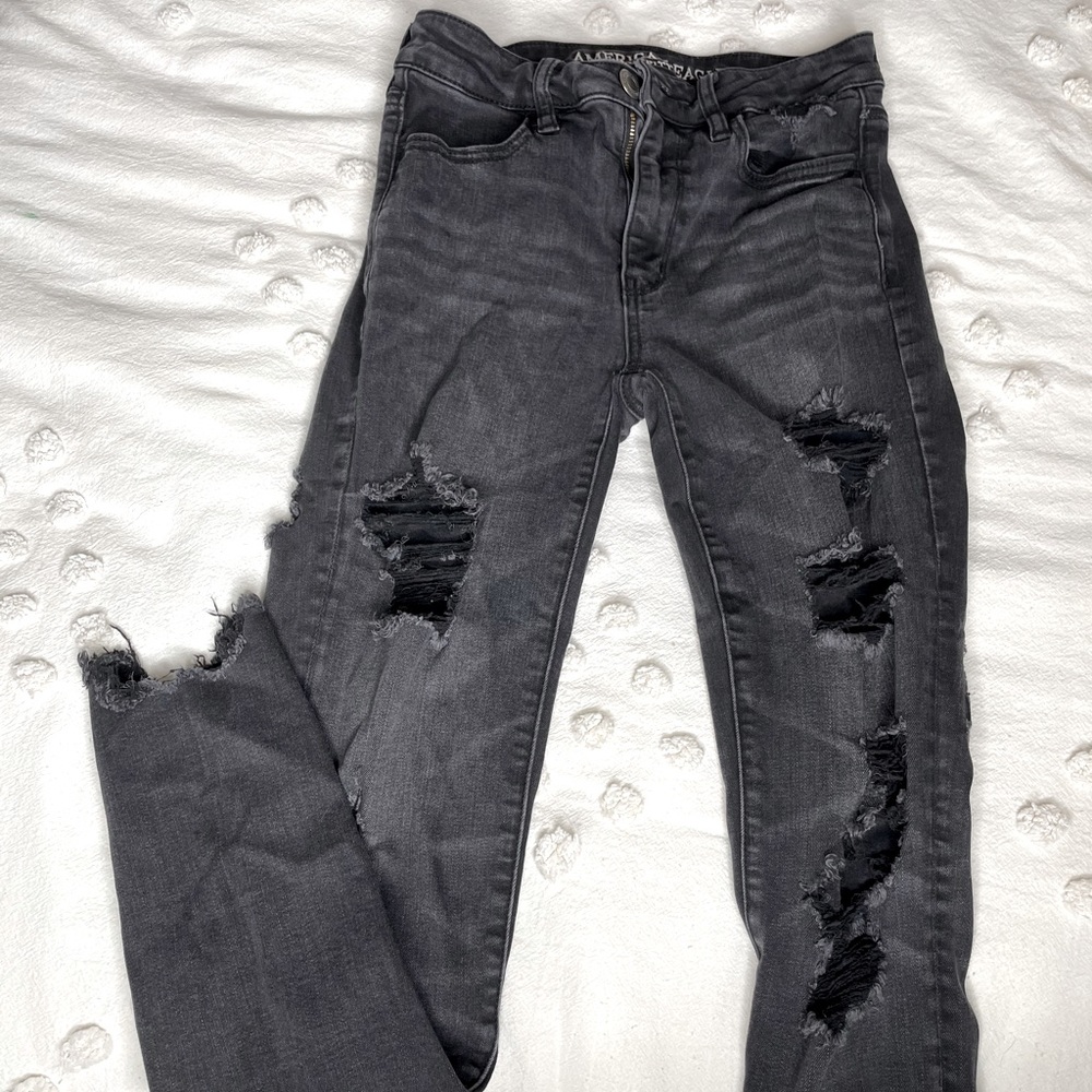Black American Eagle Jeans